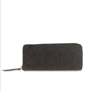 Louis Vuitton Clemence wallet | Black empriente